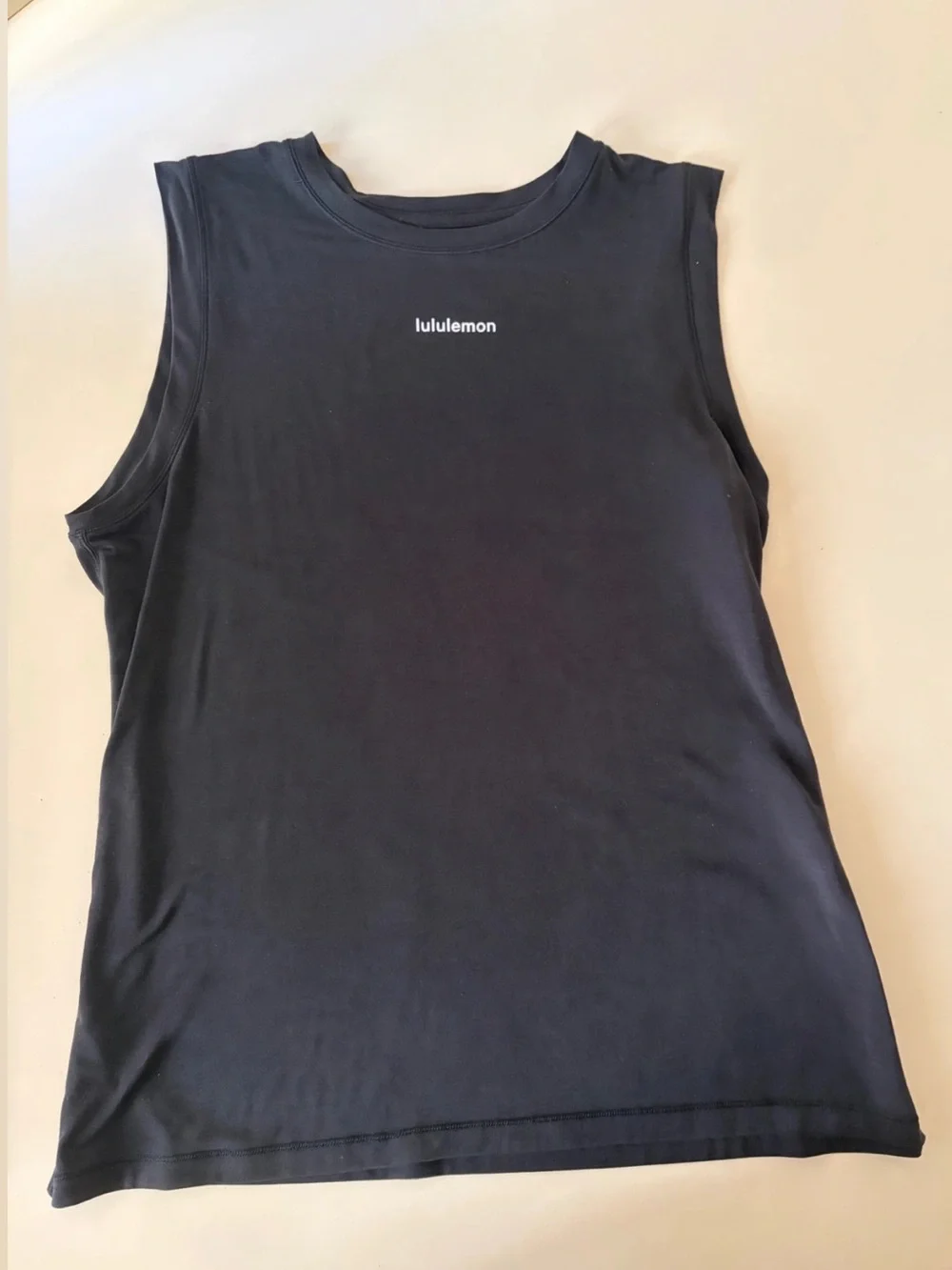 Lululemon Black Jersey Training Tank Top - Picture 2 of 6